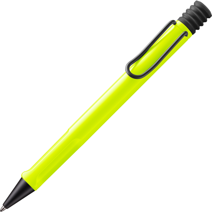 Safari Kuulakärkikynä Neon Yellow ryhmässä Kynät / Fine Writing / Kuulakärkikynät @ Pen Store (137580)