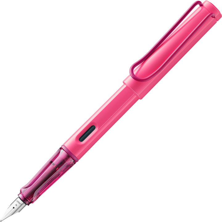 Safari Täytekynä Neon Pink ryhmässä Kynät / Fine Writing / Täytekynät @ Pen Store (137583_r)