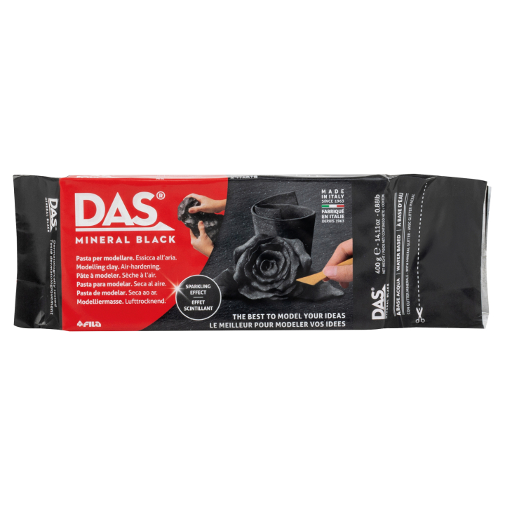 Muovailumassa 400 g Mineral Black ryhmässä Askartelu ja Harrastus / Askartelu / Muovailusavi / Ilmakovettuva savi @ Pen Store (137640)