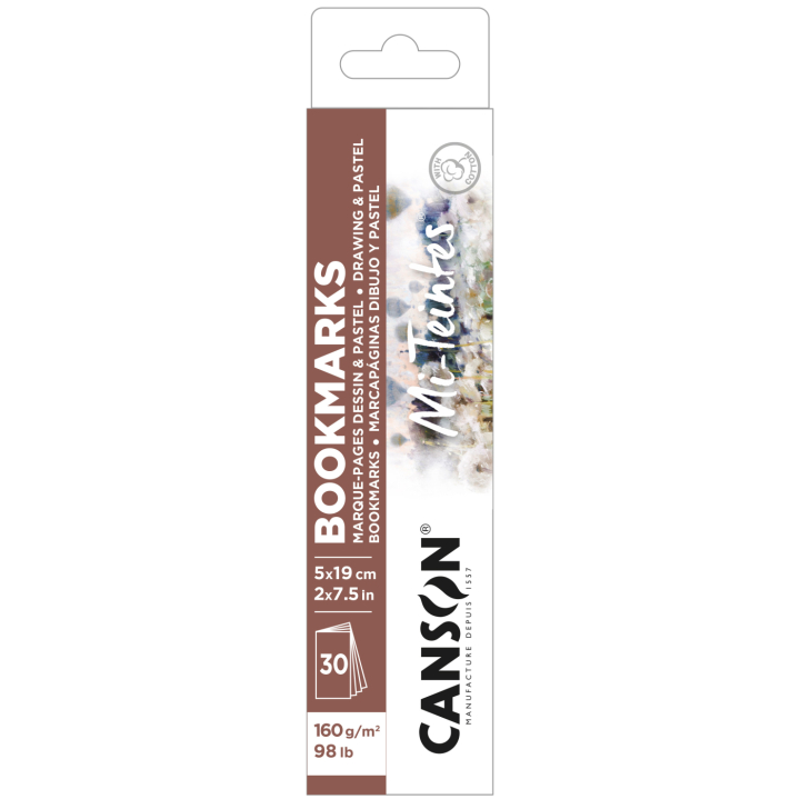 Mi-Teintes Bookmarks ryhmässä Paperit ja Lehtiöt / Taiteilijalehtiöt / Luonnos- ja piirustuslehtiöt @ Pen Store (137654)