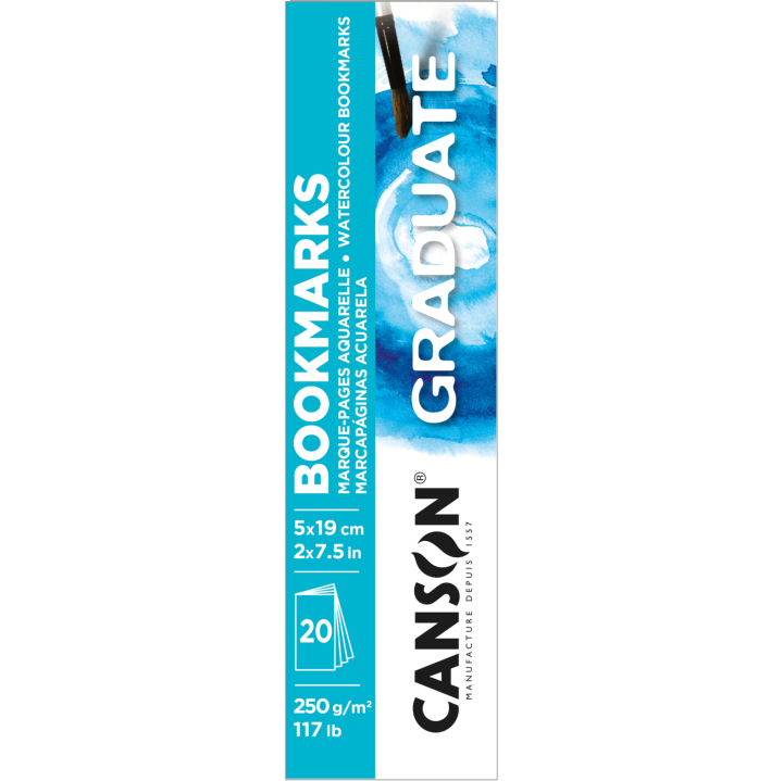 Graduate Watercolour Bookmarks ryhmässä Paperit ja Lehtiöt / Taiteilijalehtiöt / Akvarellipaperit @ Pen Store (137656)