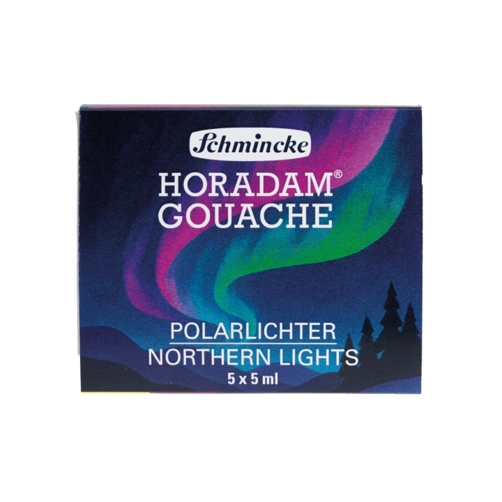 Horadam Gouache 5x5 ml Northern Lights ryhmässä Taiteilijatarvikkeet / Taiteilijavärit / Guassivärit @ Pen Store (137806)