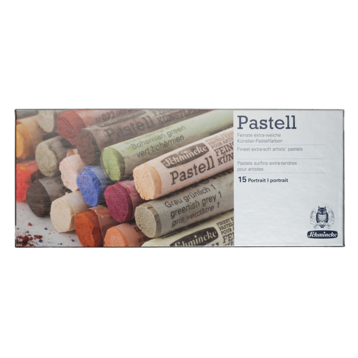 Soft Pastel 15-setti Portrait ryhmässä Taiteilijatarvikkeet / Liidut ja lyijyt / Pastelliliidut @ Pen Store (137816)