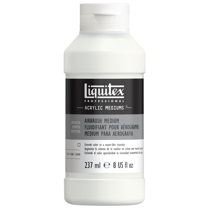 Akryylimedium Efekti Airbrush Medium 237 ml ryhmässä Taiteilijatarvikkeet / Maalausnesteet ja lakat / Maalinesteet akryyliväreille @ Pen Store (137862)