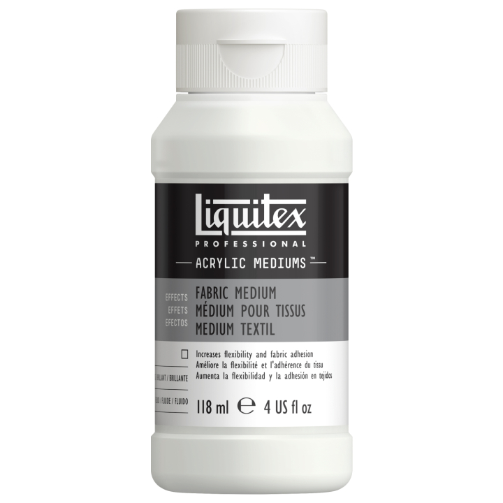 Akryylimedium tekstiilille 118 ml ryhmässä Taiteilijatarvikkeet / Maalausnesteet ja lakat / Maalinesteet akryyliväreille @ Pen Store (137868)