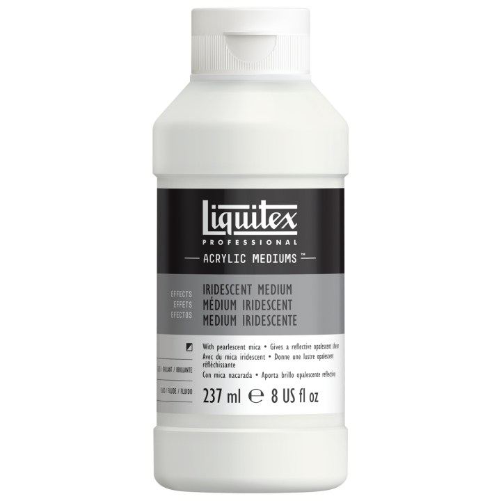 Akryylimaalausmedium Efekti Iridescent Medium 237 ml ryhmässä Taiteilijatarvikkeet / Maalausnesteet ja lakat / Maalinesteet akryyliväreille @ Pen Store (137872)
