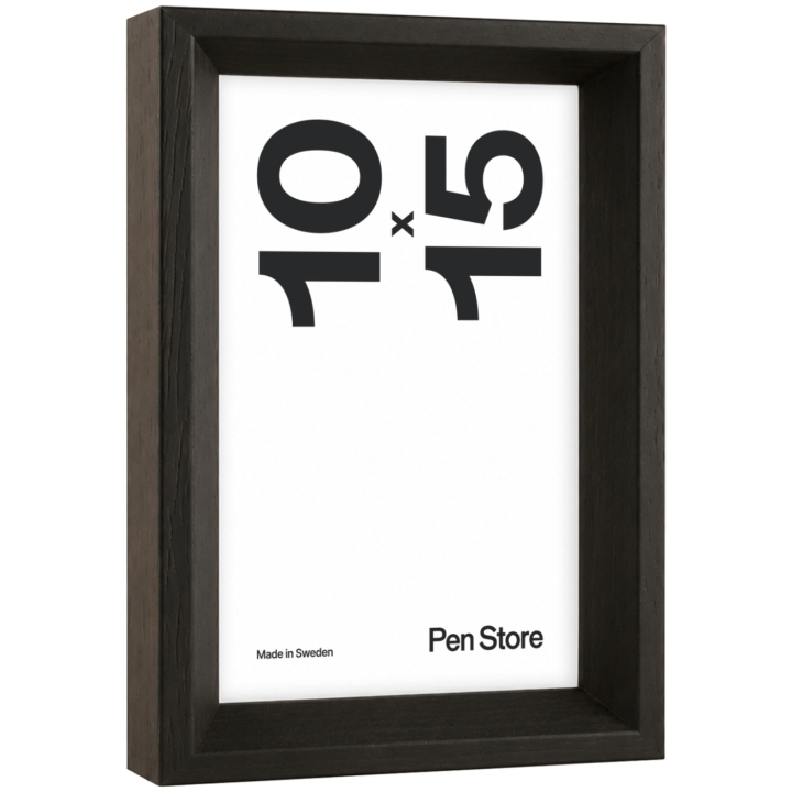 Espresso puukehys 10x15 cm ryhmässä Askartelu ja Harrastus / Järjestää / Kehykset / Ruskeat kehykset @ Pen Store (137889)