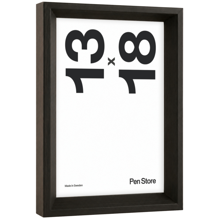 Espresso puukehys 13x18 cm ryhmässä Askartelu ja Harrastus / Järjestää / Kehykset / Ruskeat kehykset @ Pen Store (137890)