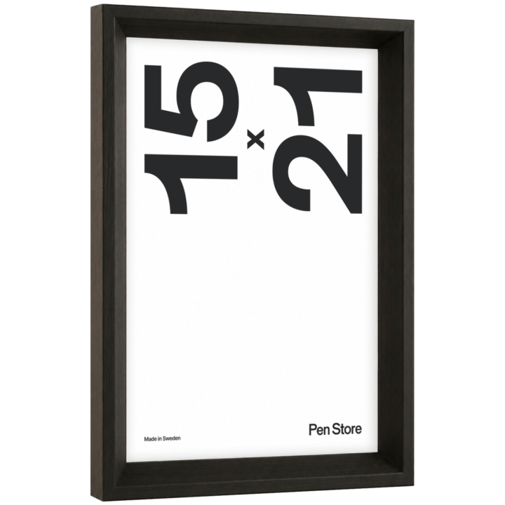 Espresso puukehys 15x21 cm ryhmässä Askartelu ja Harrastus / Järjestää / Kehykset / Ruskeat kehykset @ Pen Store (137891)