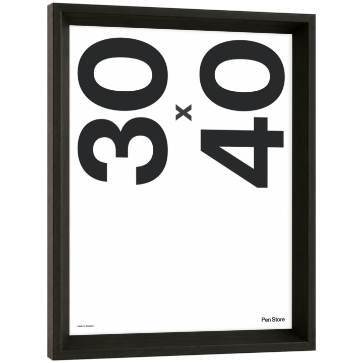 Espresso puukehys 30x40 cm ryhmässä Askartelu ja Harrastus / Järjestää / Kehykset / Ruskeat kehykset @ Pen Store (137896)