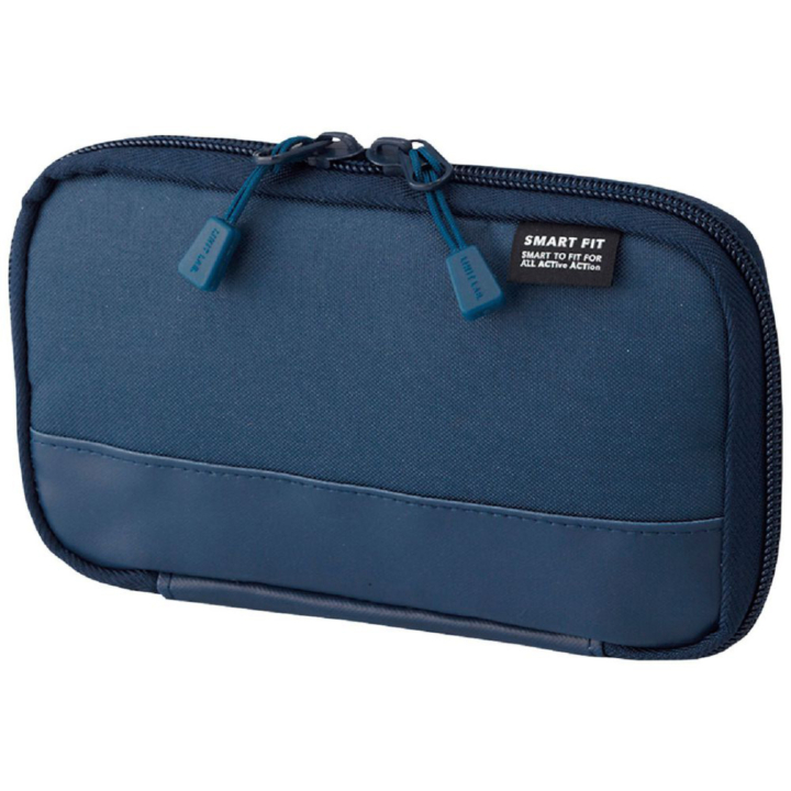 Kynäkotelo Smart-fit Compact Navy ryhmässä Kynät / Kynätarvikkeet / Penaalit ja kynäkotelot @ Pen Store (137914)