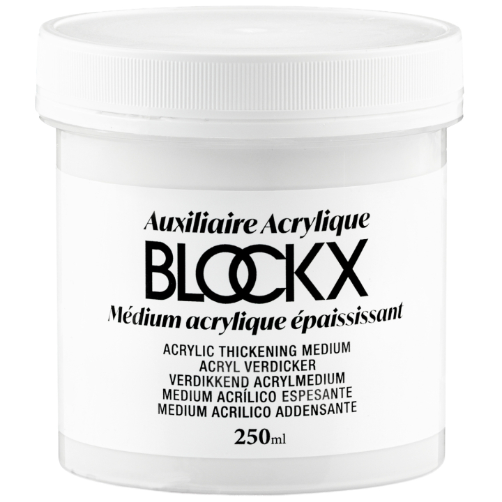 Acrylic Thickening Medium 250 ml ryhmässä Taiteilijatarvikkeet / Maalausnesteet ja lakat / Maalinesteet akryyliväreille @ Pen Store (137947)