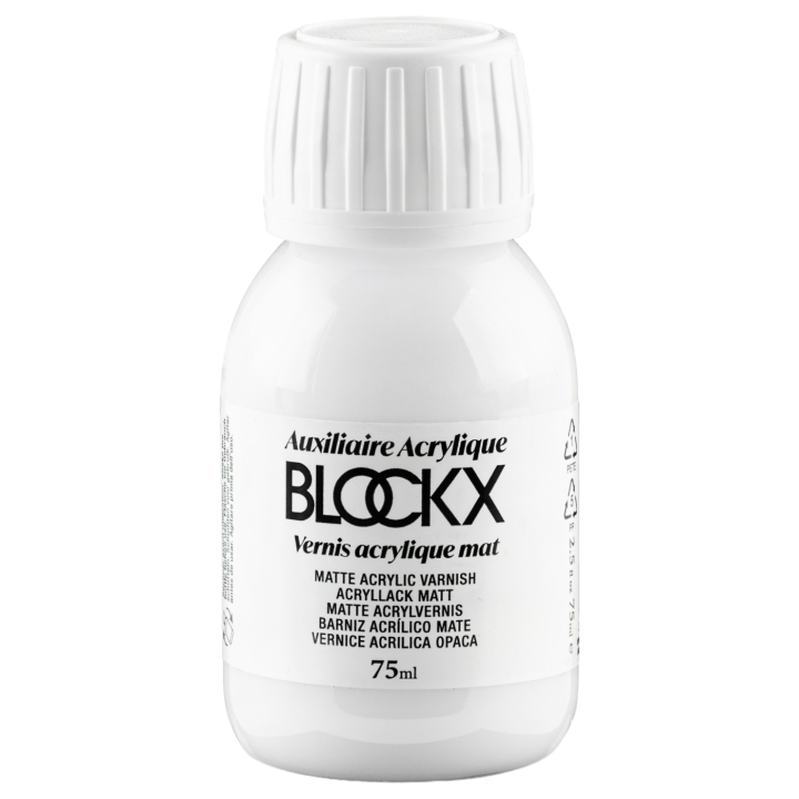 Matte Acrylic Varnish 75 ml ryhmässä Taiteilijatarvikkeet / Maalausnesteet ja lakat / Maalinesteet akryyliväreille @ Pen Store (137954)