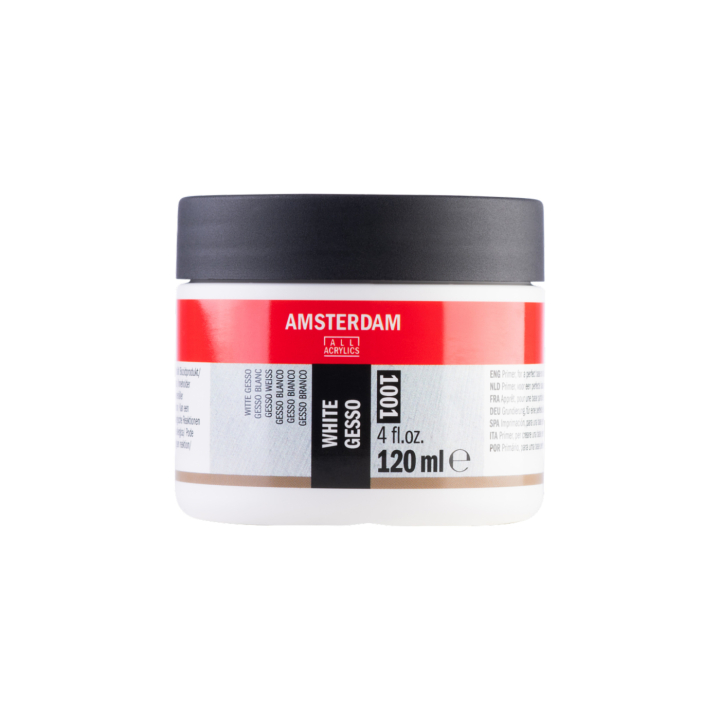 White gesso 1001 120 ml ryhmässä Taiteilijatarvikkeet / Maalausnesteet ja lakat / Gesso ja pohjamaalit @ Pen Store (137980)