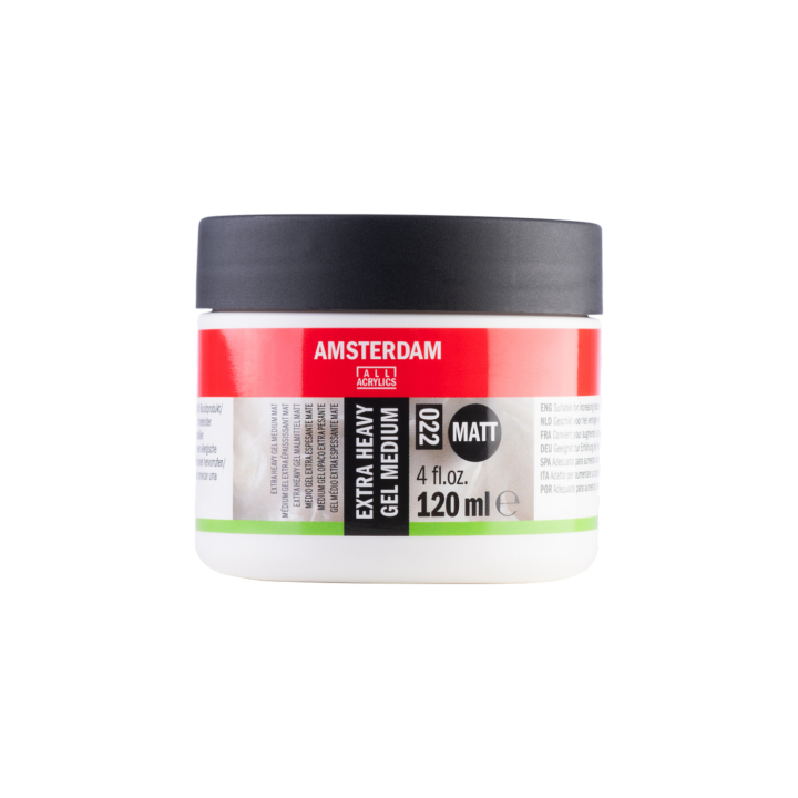 Extra heavy gel medium matt 022 120 ml ryhmässä Taiteilijatarvikkeet / Maalausnesteet ja lakat / Maalinesteet akryyliväreille @ Pen Store (137984)