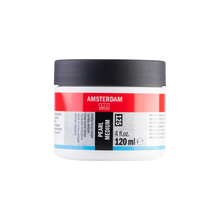 Pearl medium 125 120 ml ryhmässä Taiteilijatarvikkeet / Maalausnesteet ja lakat / Maalinesteet akryyliväreille @ Pen Store (137987)
