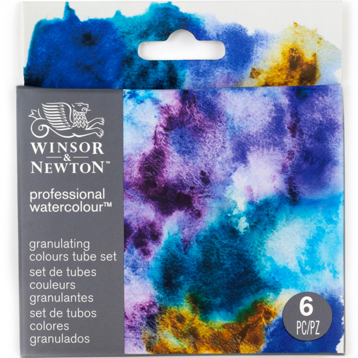 Professional Akvarelliväri Tuubi 5 ml Granualation 6-setti ryhmässä Taiteilijatarvikkeet / Taiteilijavärit / Akvarellivärit / Vesiväri tuubissa @ Pen Store (138001)