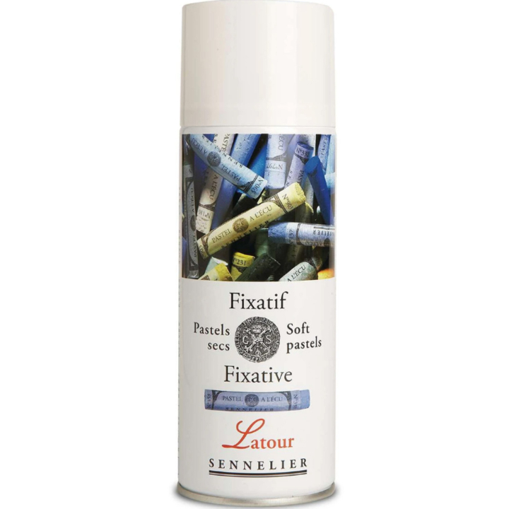 Fiksatiivi pehmeille pastelleille 400 ml ryhmässä Taiteilijatarvikkeet / Maalausnesteet ja lakat / Fiksatiivit @ Pen Store (138033)