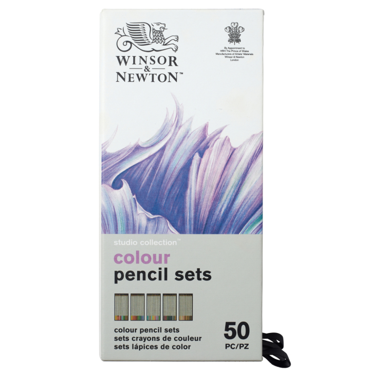 Studio Collection Värikynät 50-setti ryhmässä Taiteilijatarvikkeet / Taiteilijasetit / Colored pencils in sets @ Pen Store (138082)