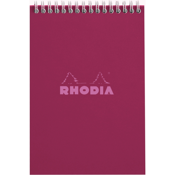 Classic Notepad Plum A5 Viivoitettu ryhmässä Paperit ja Lehtiöt / Kirjoitus ja muistiinpanot / Vihkot ja lehtiöt @ Pen Store (138117)