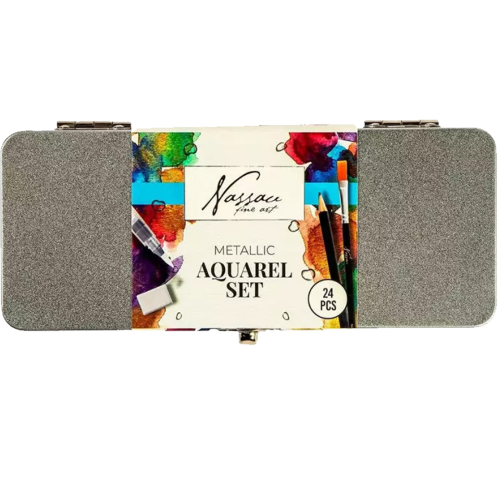 Akvarellisetti 24-setti ryhmässä Taiteilijatarvikkeet / Taiteilijavärit / Akvarellivärit @ Pen Store (138230)