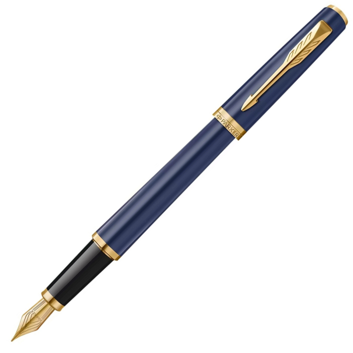 Meridian Blue/Gold Täytekynä  ryhmässä Kynät / Fine Writing / Luksuskynät @ Pen Store (138311_r)