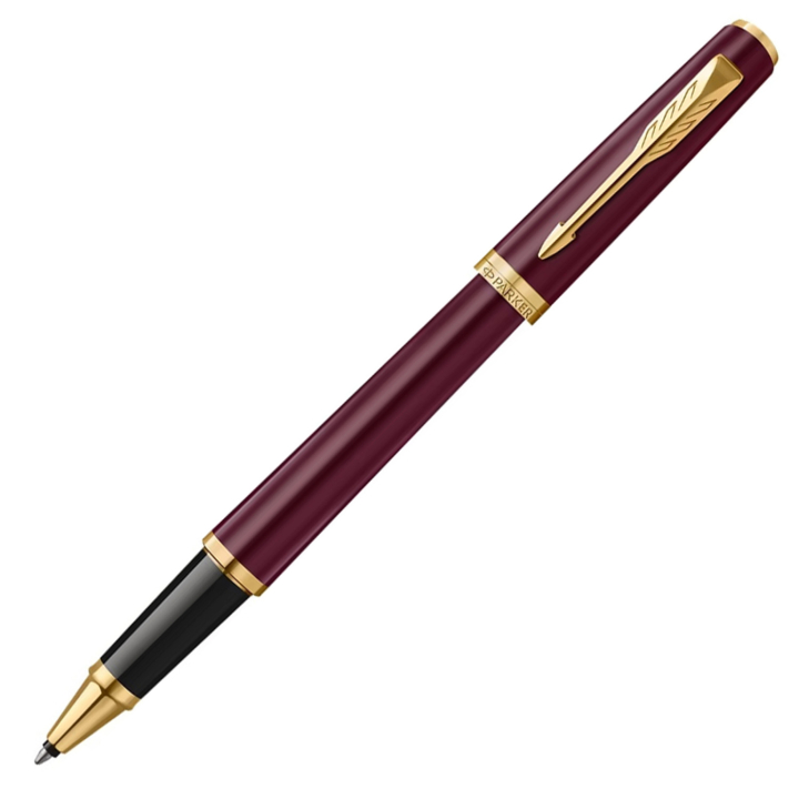 Meridian Red/Gold Rollerball ryhmässä Kynät / Fine Writing / Rollerball-kynät @ Pen Store (138317)