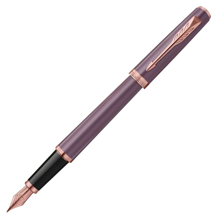 Meridian Purple/Pink Gold Täytekynä ryhmässä Kynät / Fine Writing / Luksuskynät @ Pen Store (138319_r)