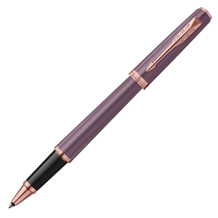 Meridian Purple/Pink Gold Rollerball ryhmässä Kynät / Fine Writing / Rollerball-kynät @ Pen Store (138321)