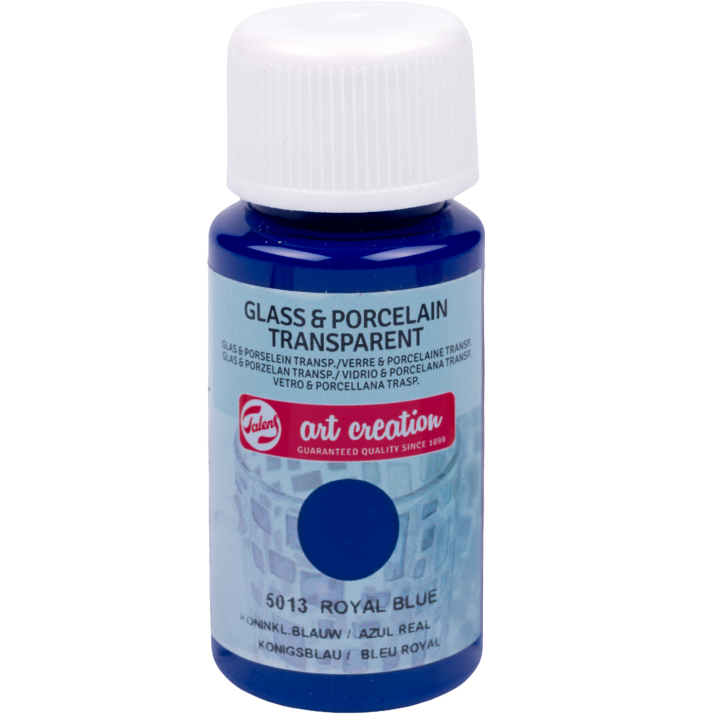 Lasi- ja Posliinimaali Läpinäkyvä 50 ml ryhmässä Askartelu ja Harrastus / Värit / Lasi- ja posliinimaalit @ Pen Store (138418_r)