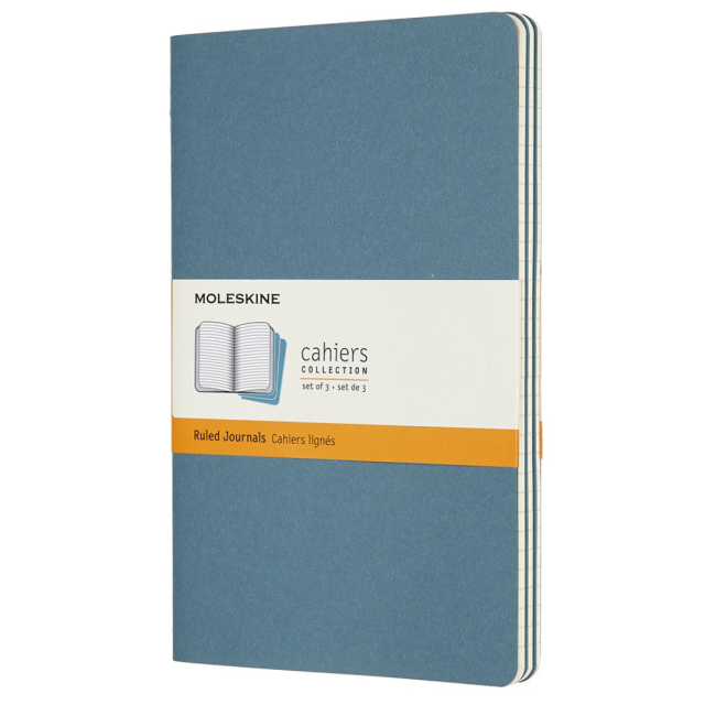 Cahier Large Notebook Brisk Sininen Ruled