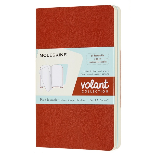 Volant Pocket Oranssi/Sininen Plain
