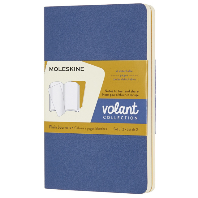 Volant Pocket Notebook Sininen/Keltainen