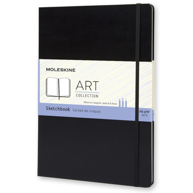 Luonnoslehtiö ART collection A4 Musta