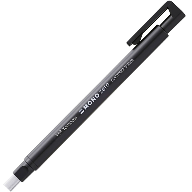 Mono Zero Eraser Rectangular Black