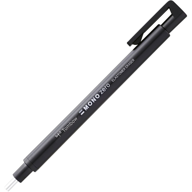 Mono Zero Eraser Round Black