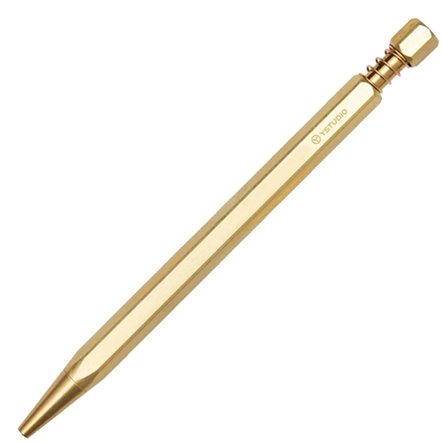 Classic Revolve Kuulakärkikynä Brass