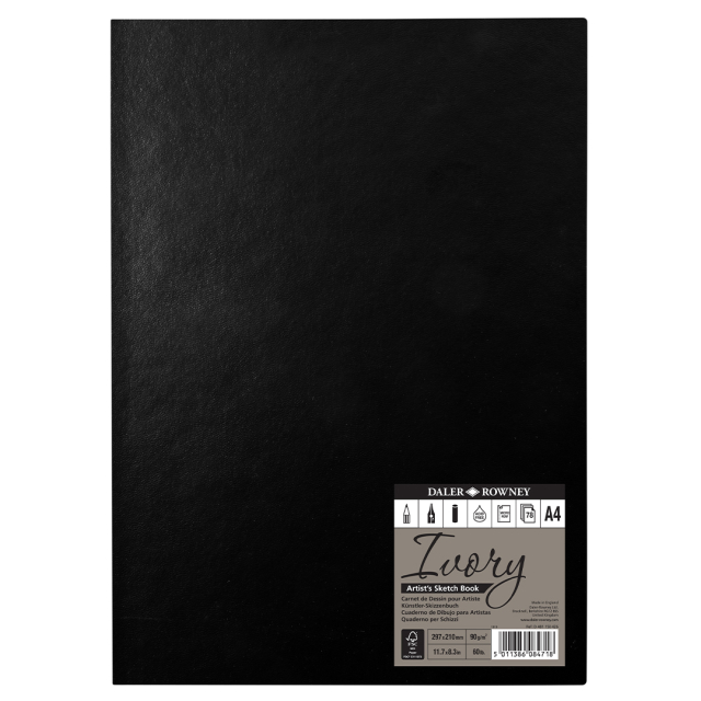 Ivory Luonnoslehtiö Softcover A4