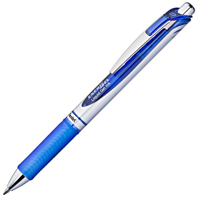 EnerGel Deluxe RTX Rollerball 07 Black ryhmässä Kynät / Kirjoittaminen / Mustekynät @ Pen Store (104489)