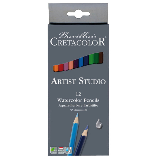 Artist Studio Akvarellikynät 12 setti