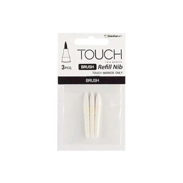 Twin Brush Nibs 3-pack