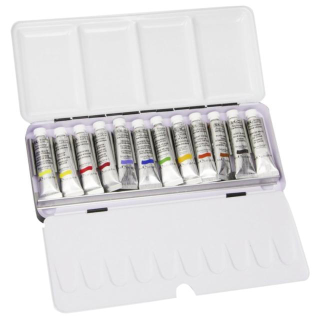 Ammattimainen akvarellivärituubi 5ml 12-setti