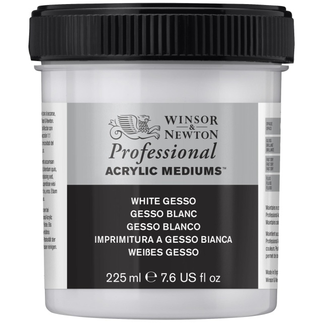 Professional AA Valkoinen Gesso 225 ml