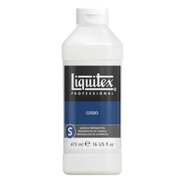 Valkoinen Gesso 473 ml