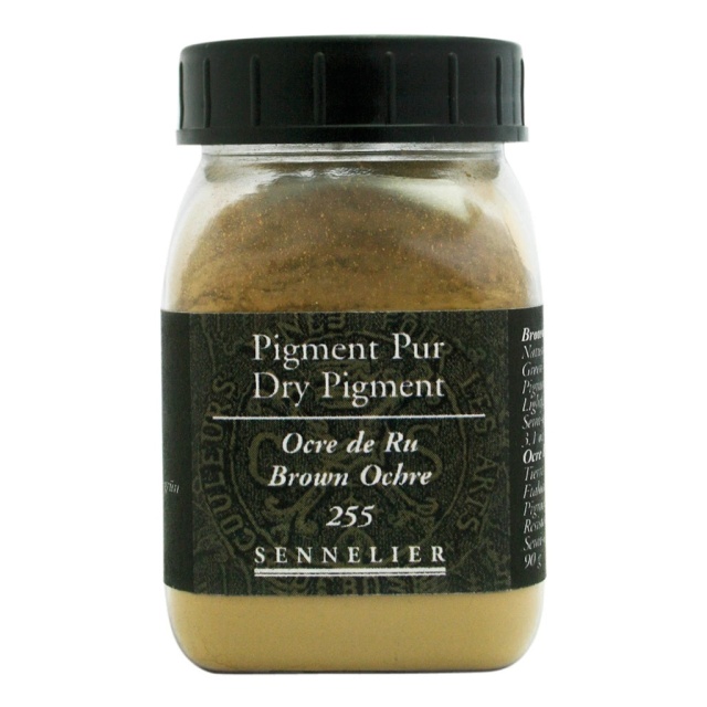 Pure Pigments (Price Group 1) Yellow ochre 80g -A 252 ryhmässä Taiteilijatarvikkeet / Taiteilijavärit / Pigmentit @ Pen Store (108633)