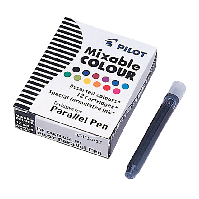 Refill Parallel Pen Mix-12 kpl