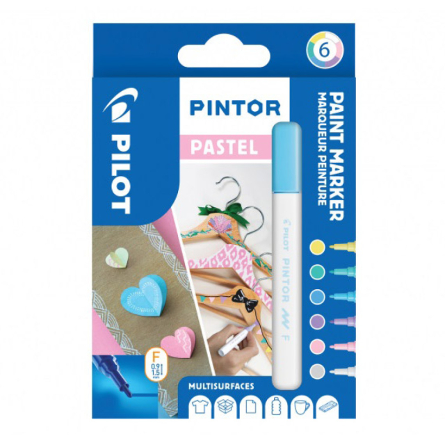 Pintor Fine 6 kpl Pastelli