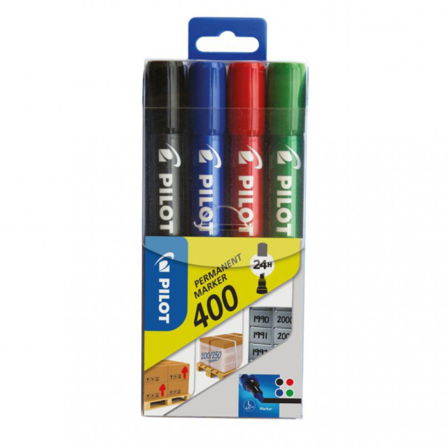 Permanent Marker 400 4 kpl