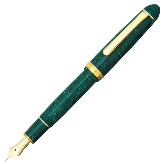 #3776 Century Täytekynä Celluloid Jade