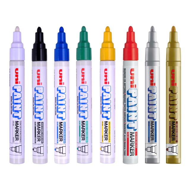 Paint Marker PX-20 Medium Blue ryhmässä Kynät / Toimisto ja merkkaus / Merkkauskynät @ Pen Store (109965)